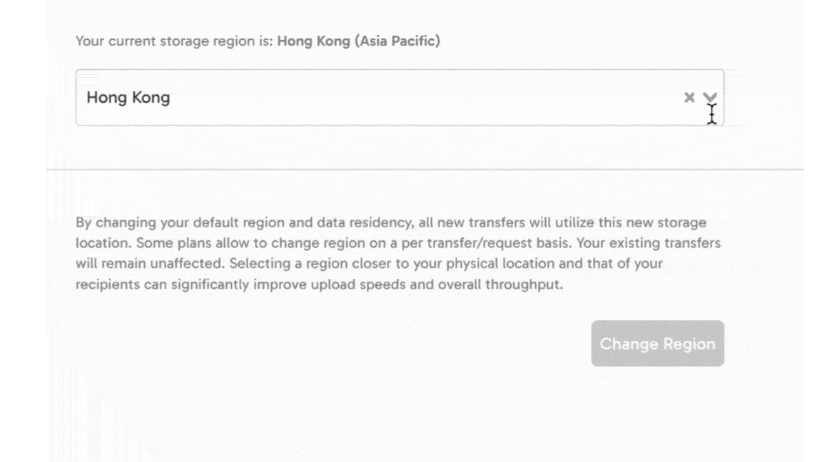 Data Residency